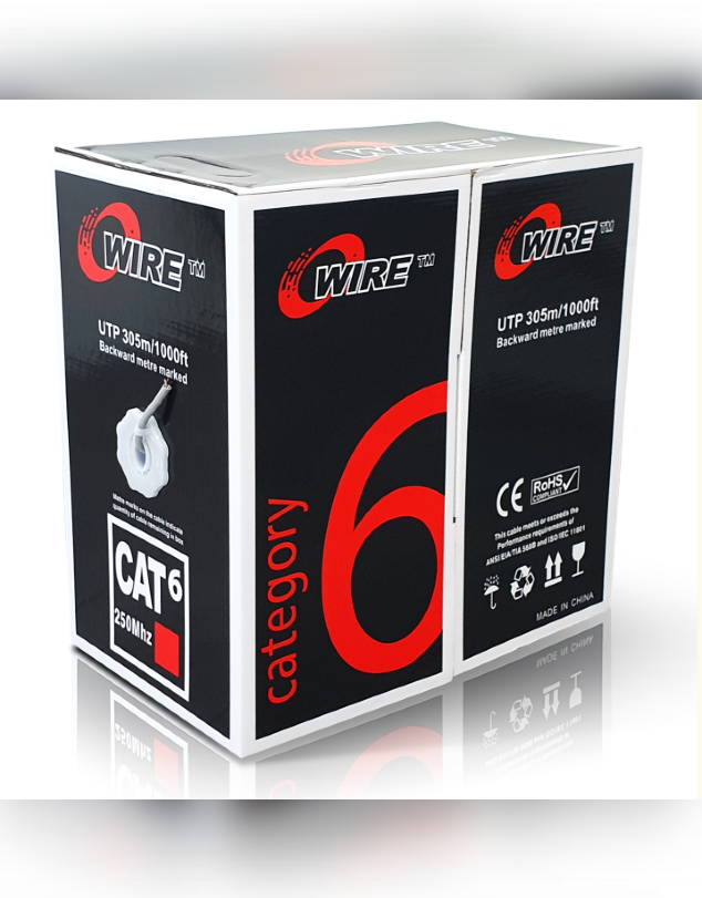 LAN KABEL - OWIRE CAT6 FTP 23AWG INDOOR (305m top)
